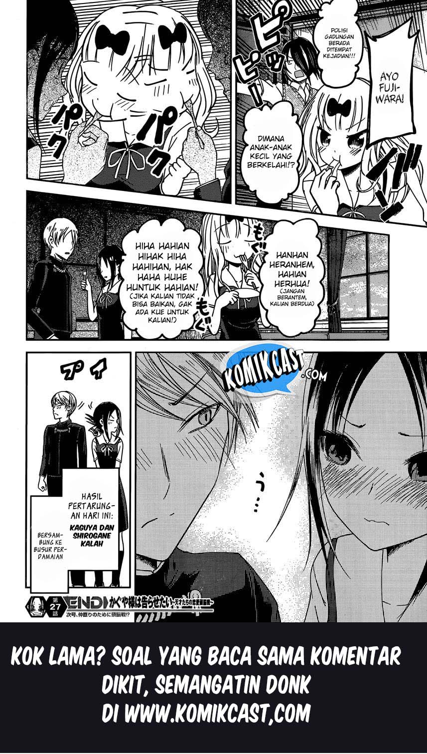Kaguya-sama wa Kokurasetai: Tensai-tachi no Renai Zunousen Chapter 37 - halaman 19