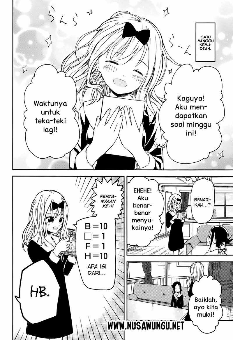 Kaguya-sama wa Kokurasetai: Tensai-tachi no Renai Zunousen Chapter 4 - halaman 18