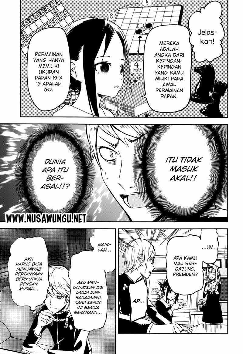 Kaguya-sama wa Kokurasetai: Tensai-tachi no Renai Zunousen Chapter 4 - halaman 9