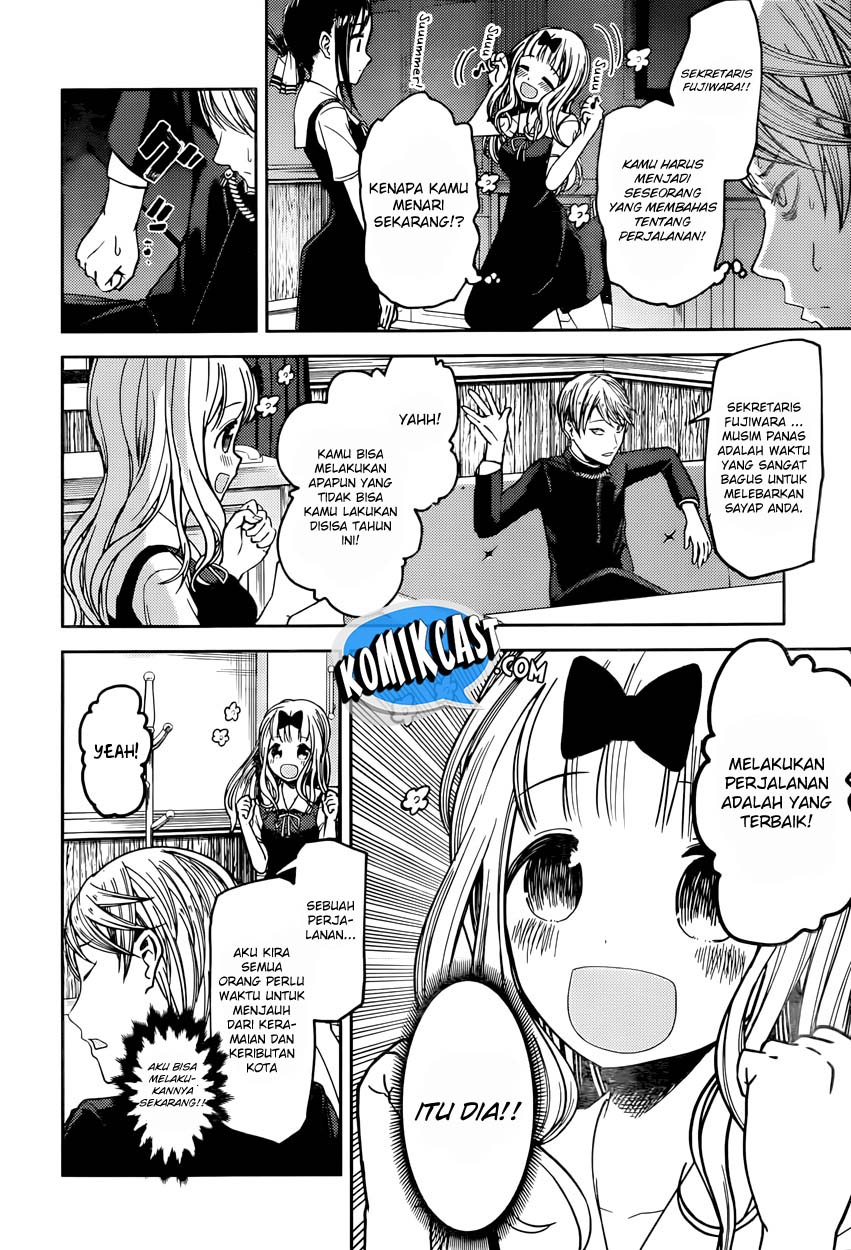 Kaguya-sama wa Kokurasetai: Tensai-tachi no Renai Zunousen Chapter 40 - halaman 9
