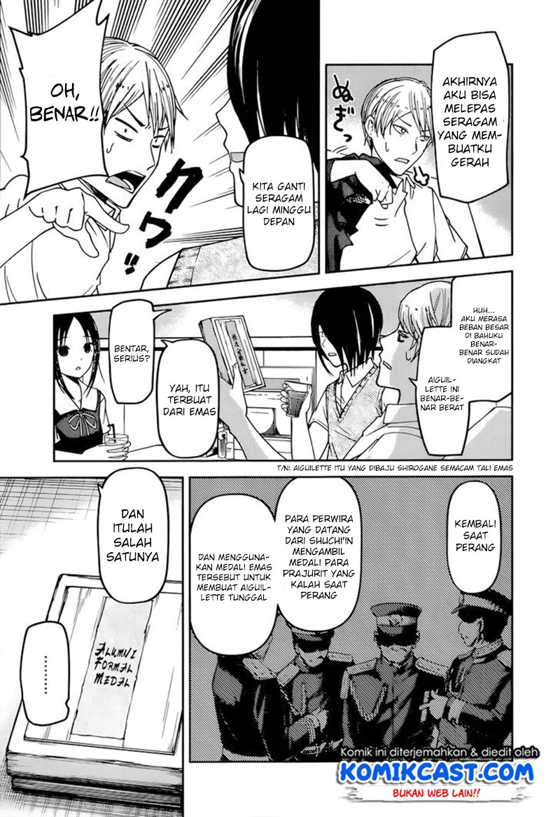 Kaguya-sama wa Kokurasetai: Tensai-tachi no Renai Zunousen Chapter 60 - halaman 4