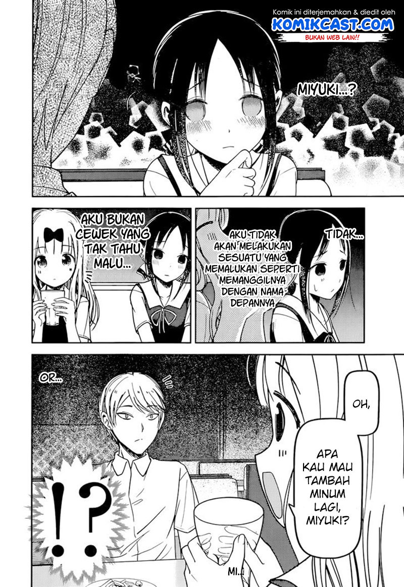 Kaguya-sama wa Kokurasetai: Tensai-tachi no Renai Zunousen Chapter 60 - halaman 9