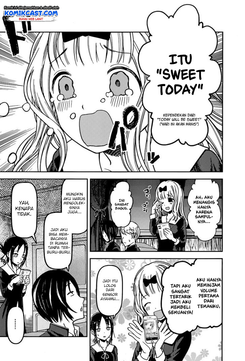Kaguya-sama wa Kokurasetai: Tensai-tachi no Renai Zunousen Chapter 73 - halaman 10