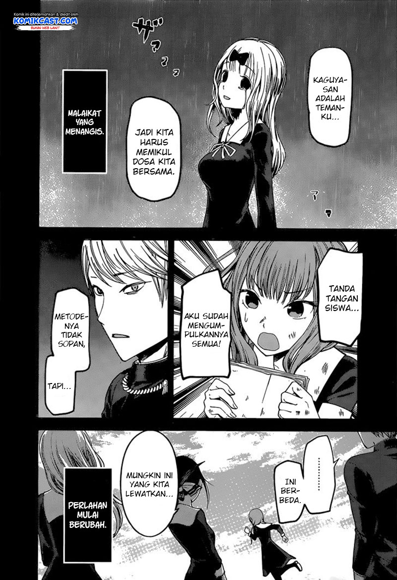 Kaguya-sama wa Kokurasetai: Tensai-tachi no Renai Zunousen Chapter 80 - halaman 4