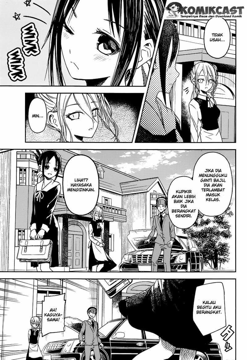 Kaguya-sama wa Kokurasetai: Tensai-tachi no Renai Zunousen Chapter 9 - halaman 4