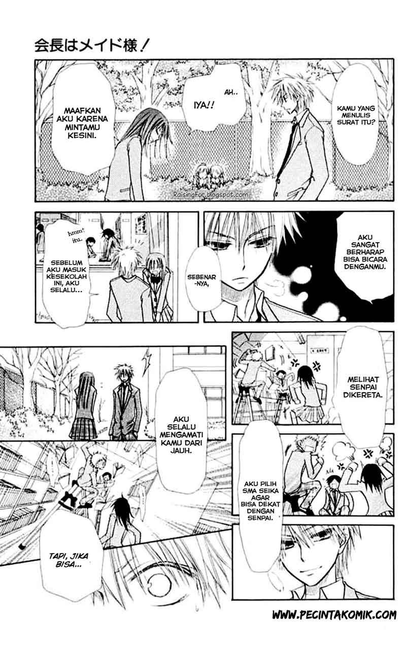 Kaichou wa Maid-sama! Chapter 11 - halaman 18