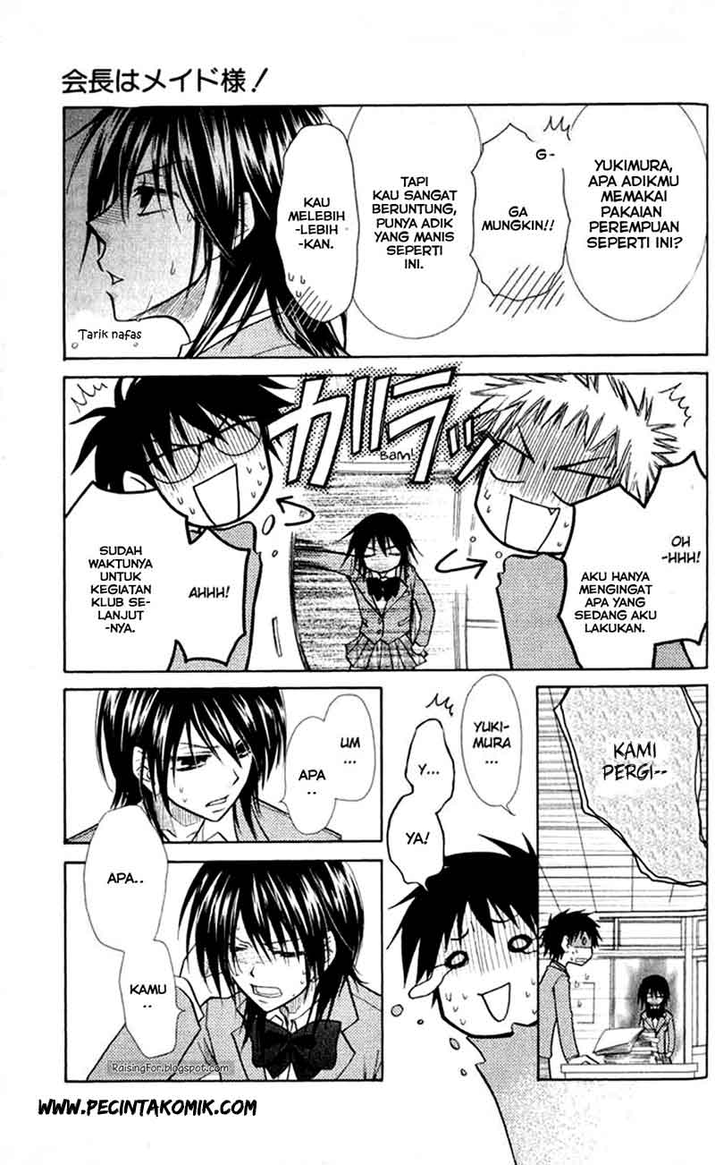 Kaichou wa Maid-sama! Chapter 12 - halaman 16