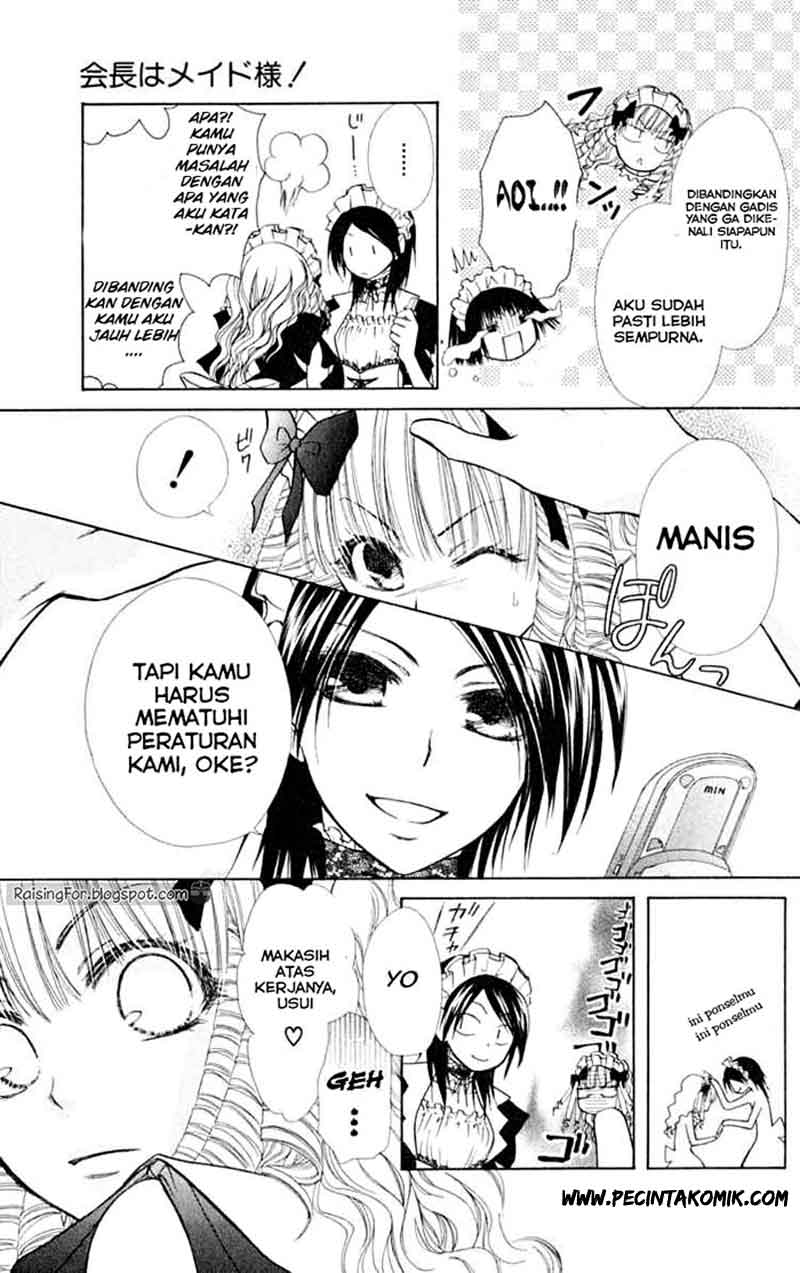 Kaichou wa Maid-sama! Chapter 13 - halaman 10
