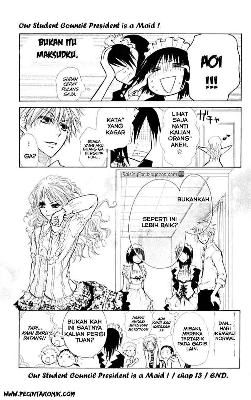 Kaichou wa Maid-sama! Chapter 13 - halaman 32