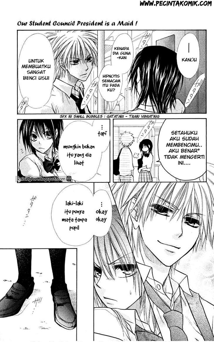 Kaichou wa Maid-sama! Chapter 16 - halaman 17
