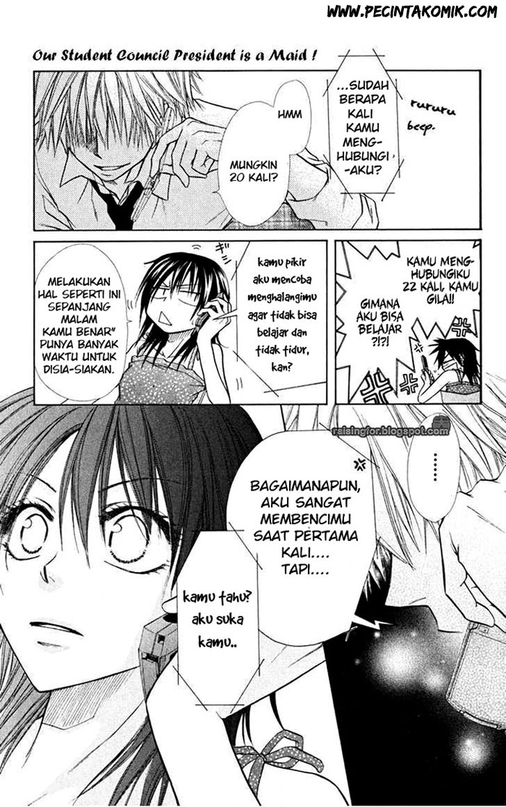 Kaichou wa Maid-sama! Chapter 16 - halaman 21