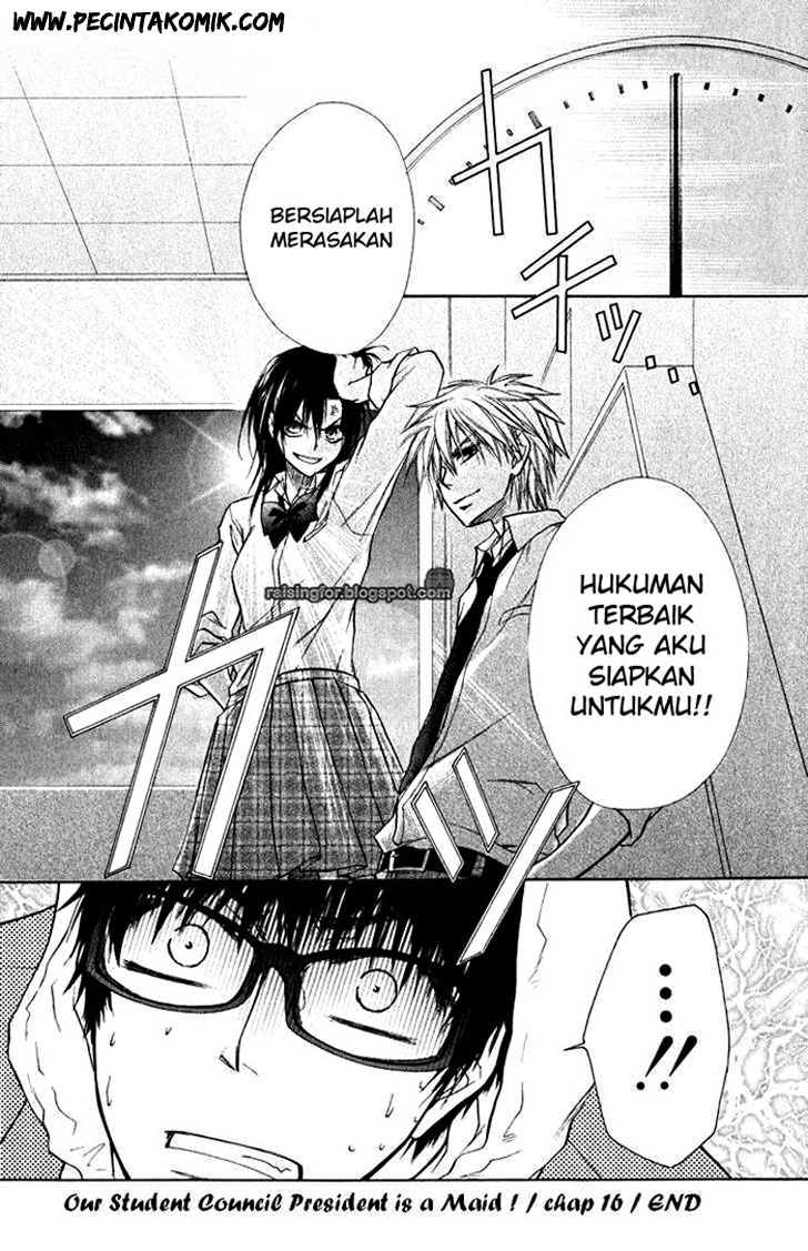 Kaichou wa Maid-sama! Chapter 16 - halaman 37