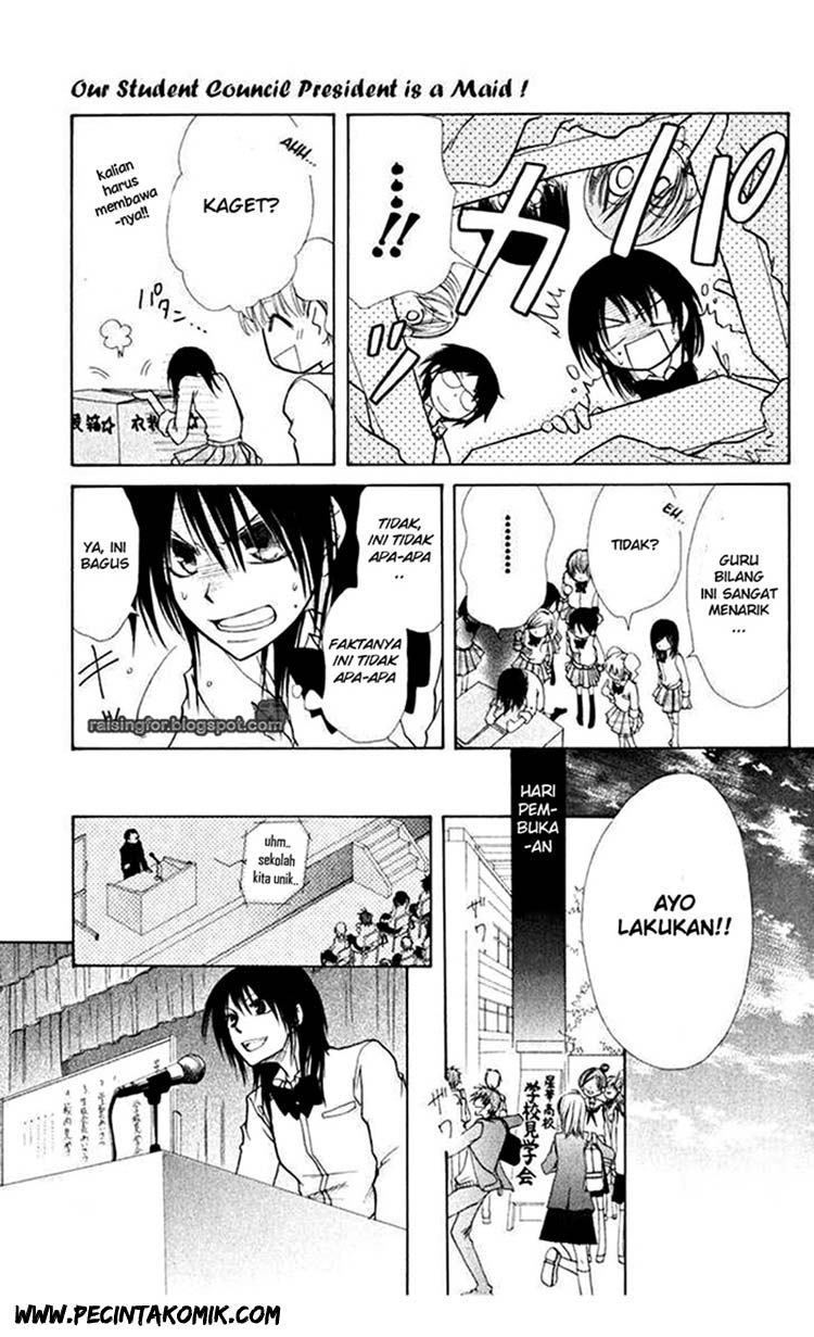 Kaichou wa Maid-sama! Chapter 17 - halaman 10
