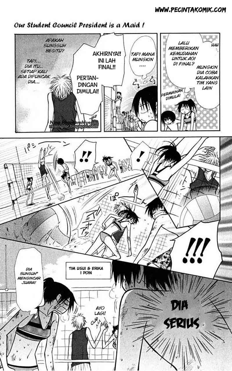 Kaichou wa Maid-sama! Chapter 19 - halaman 17