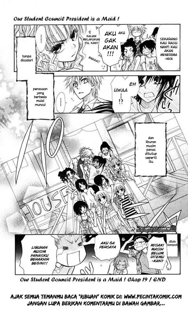 Kaichou wa Maid-sama! Chapter 19 - halaman 31