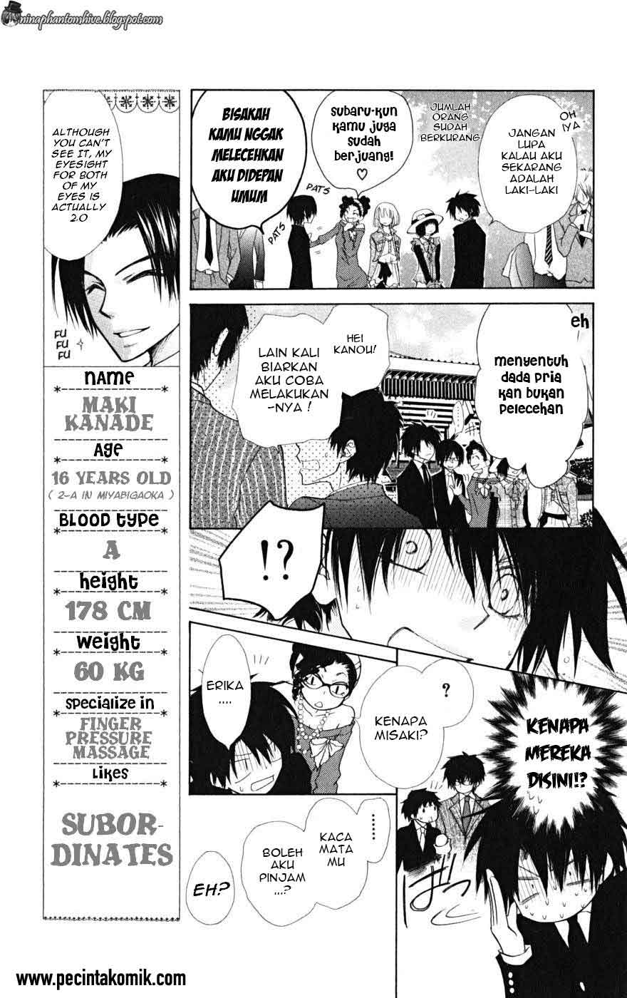 Kaichou wa Maid-sama! Chapter 22 - halaman 17