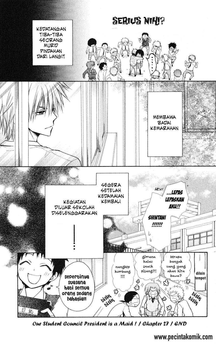 Kaichou wa Maid-sama! Chapter 26 - halaman 34