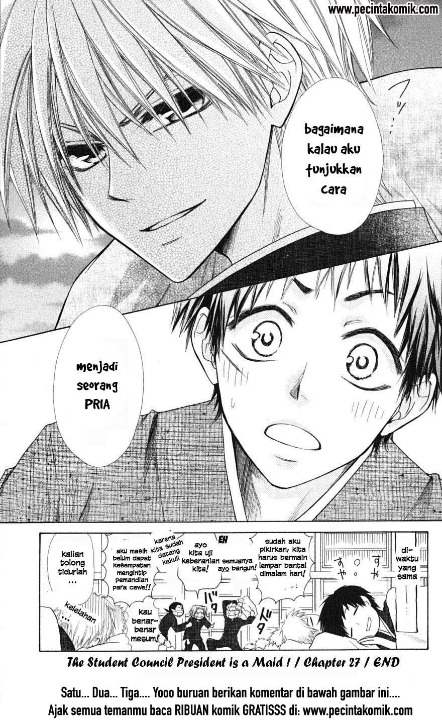 Kaichou wa Maid-sama! Chapter 27 - halaman 33