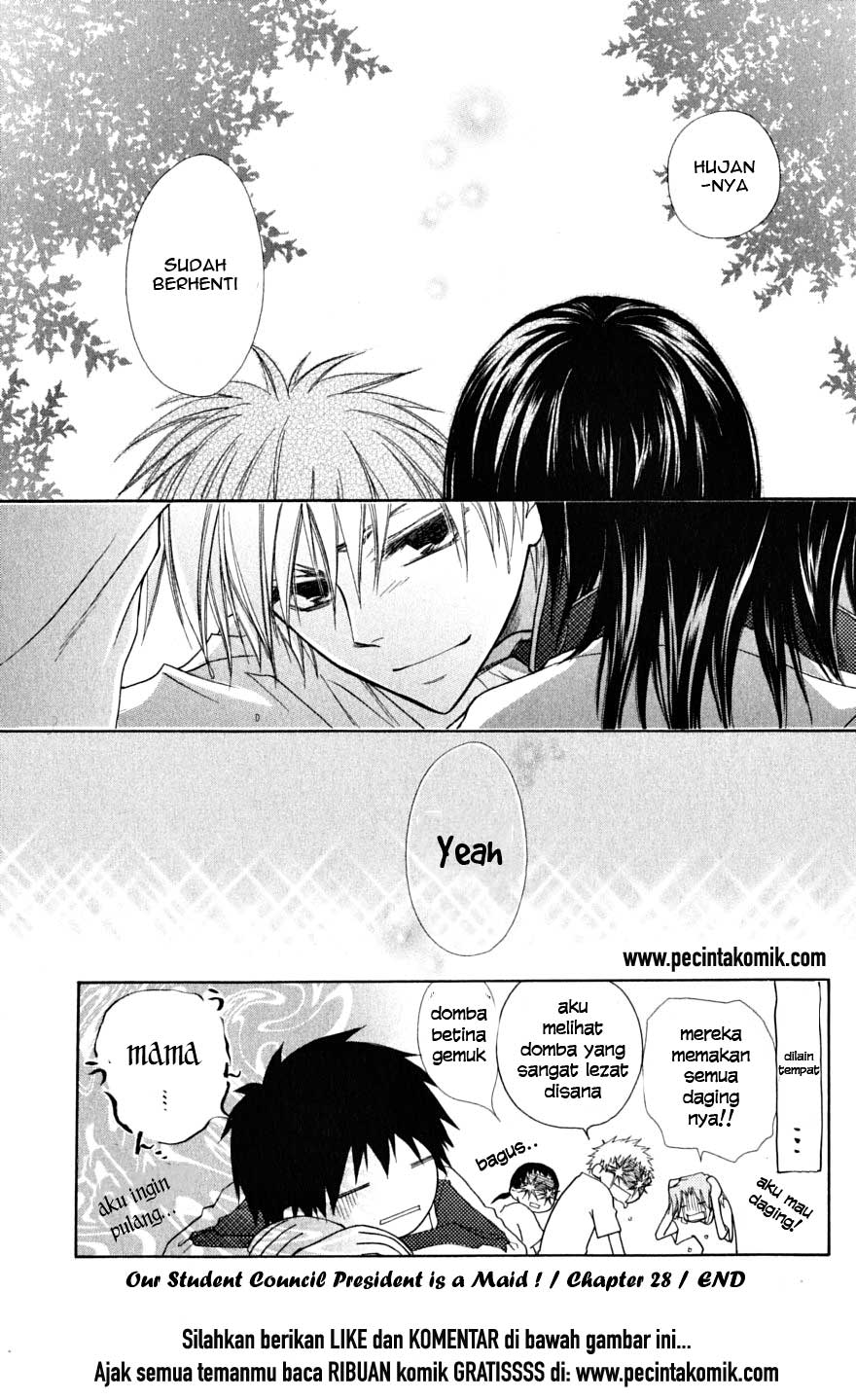 Kaichou wa Maid-sama! Chapter 28 - halaman 32