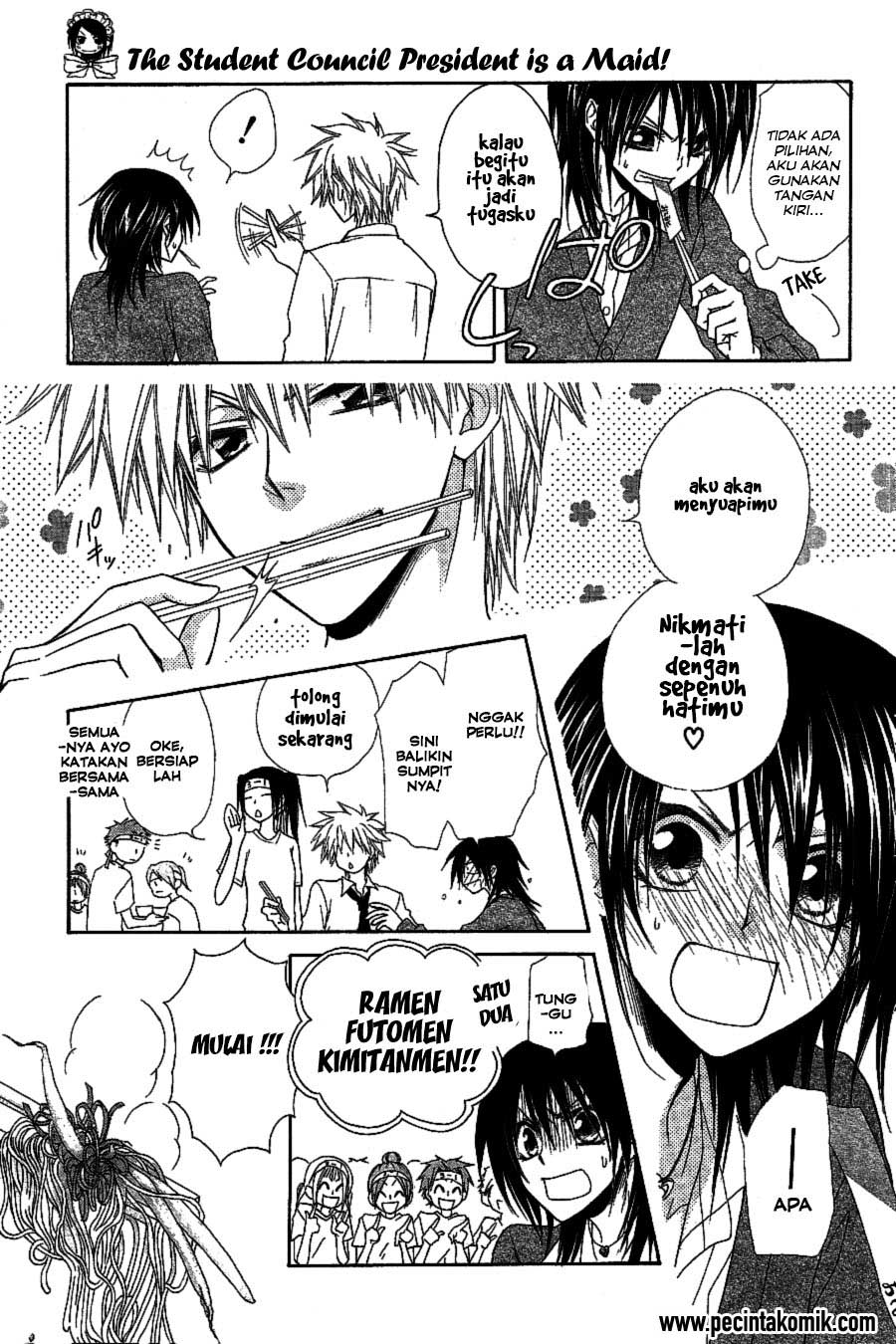 Kaichou wa Maid-sama! Chapter 32 - halaman 10
