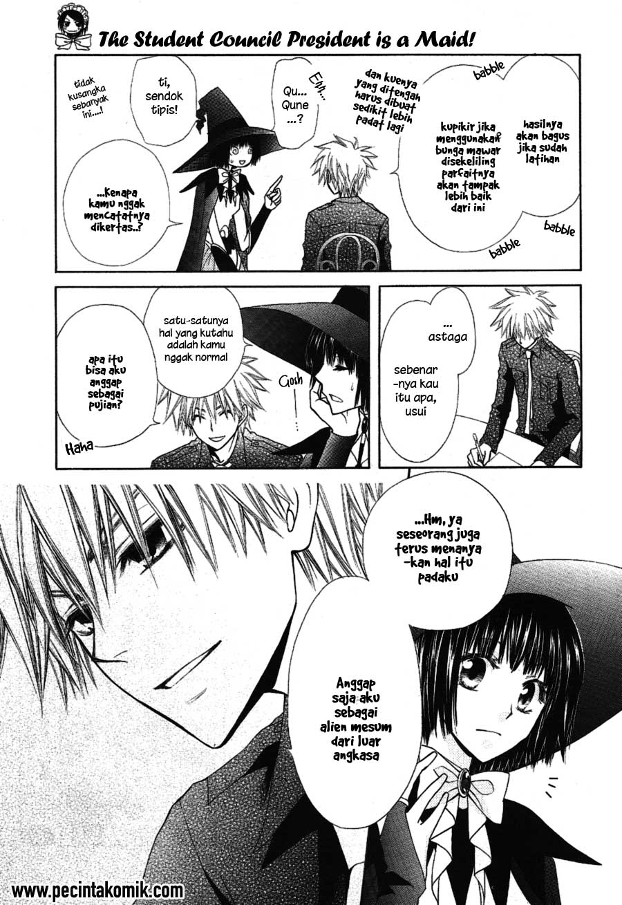 Kaichou wa Maid-sama! Chapter 33 - halaman 14