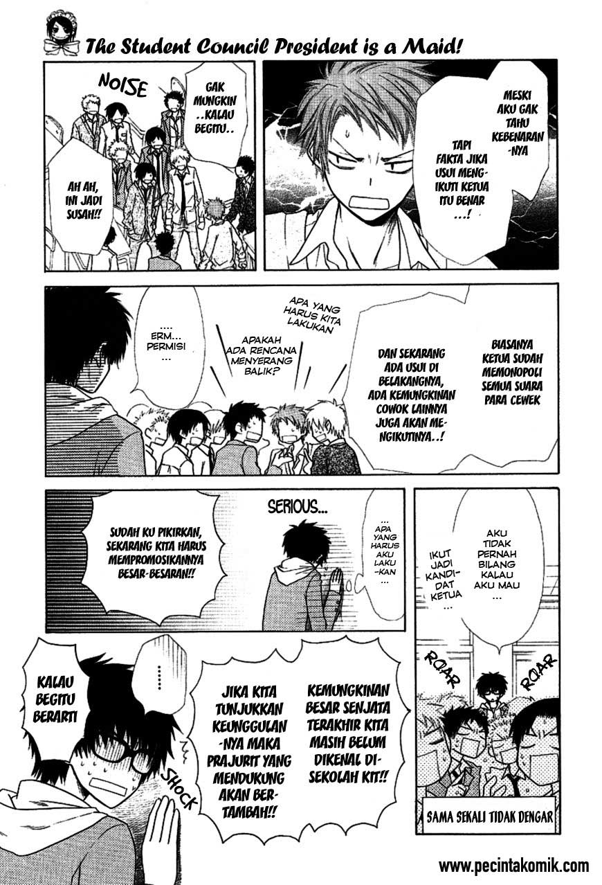 Kaichou wa Maid-sama! Chapter 36 - halaman 24