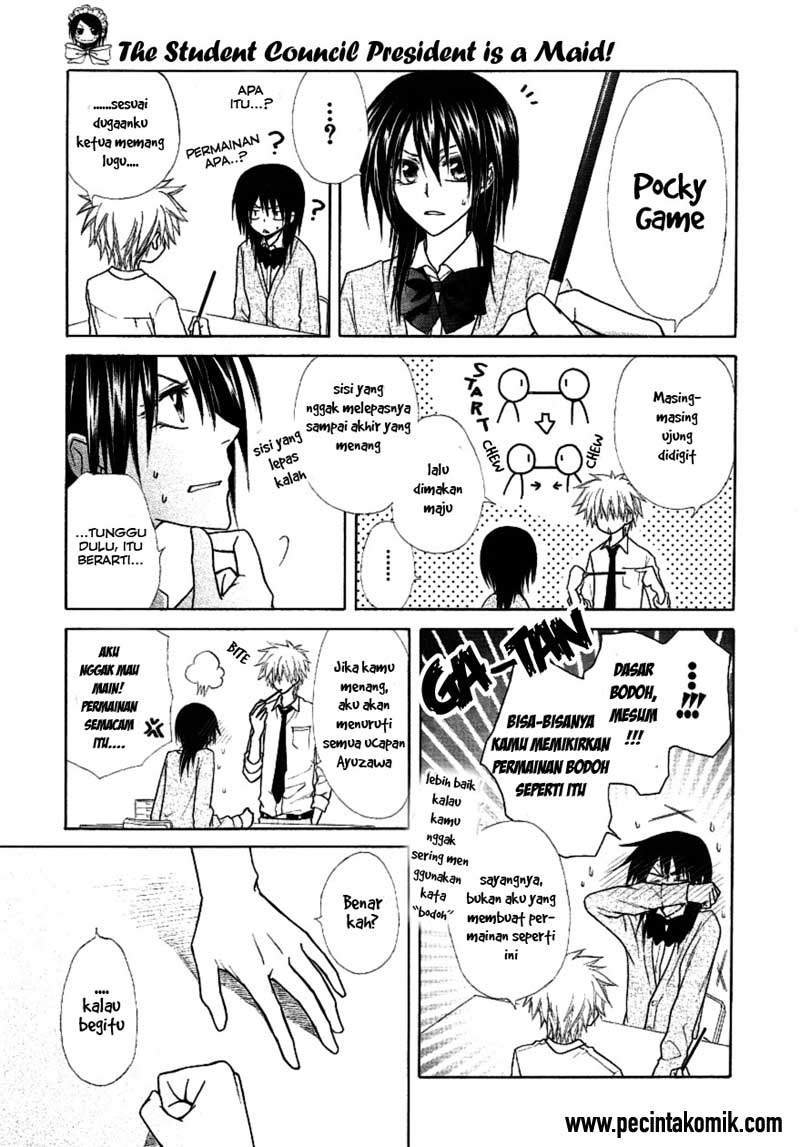 Kaichou wa Maid-sama! Chapter 37 - halaman 25