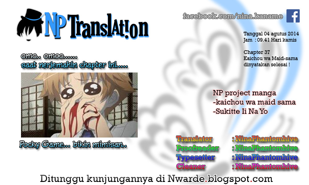 Kaichou wa Maid-sama! Chapter 37 - halaman 34