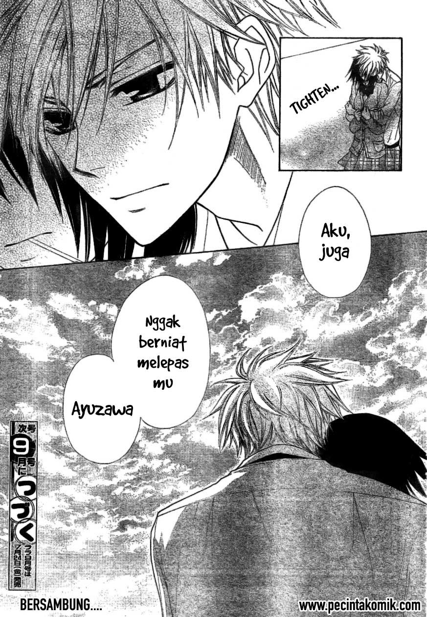 Kaichou wa Maid-sama! Chapter 39 - halaman 34