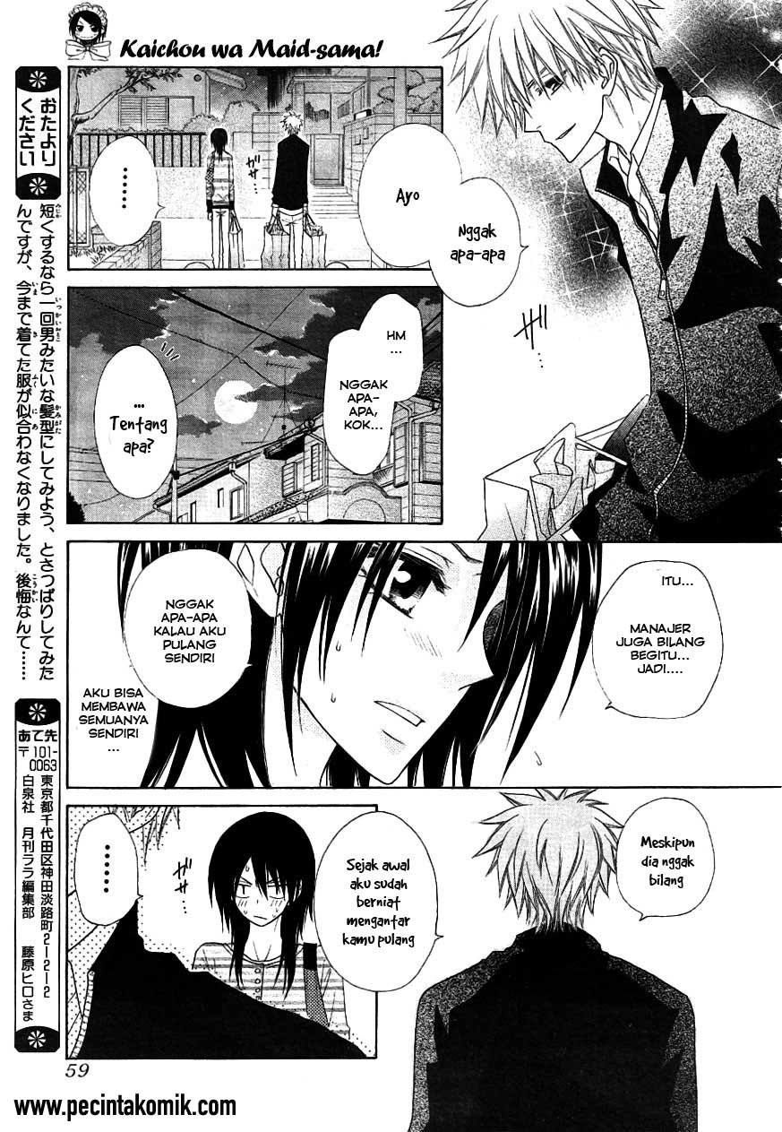 Kaichou wa Maid-sama! Chapter 40 - halaman 36