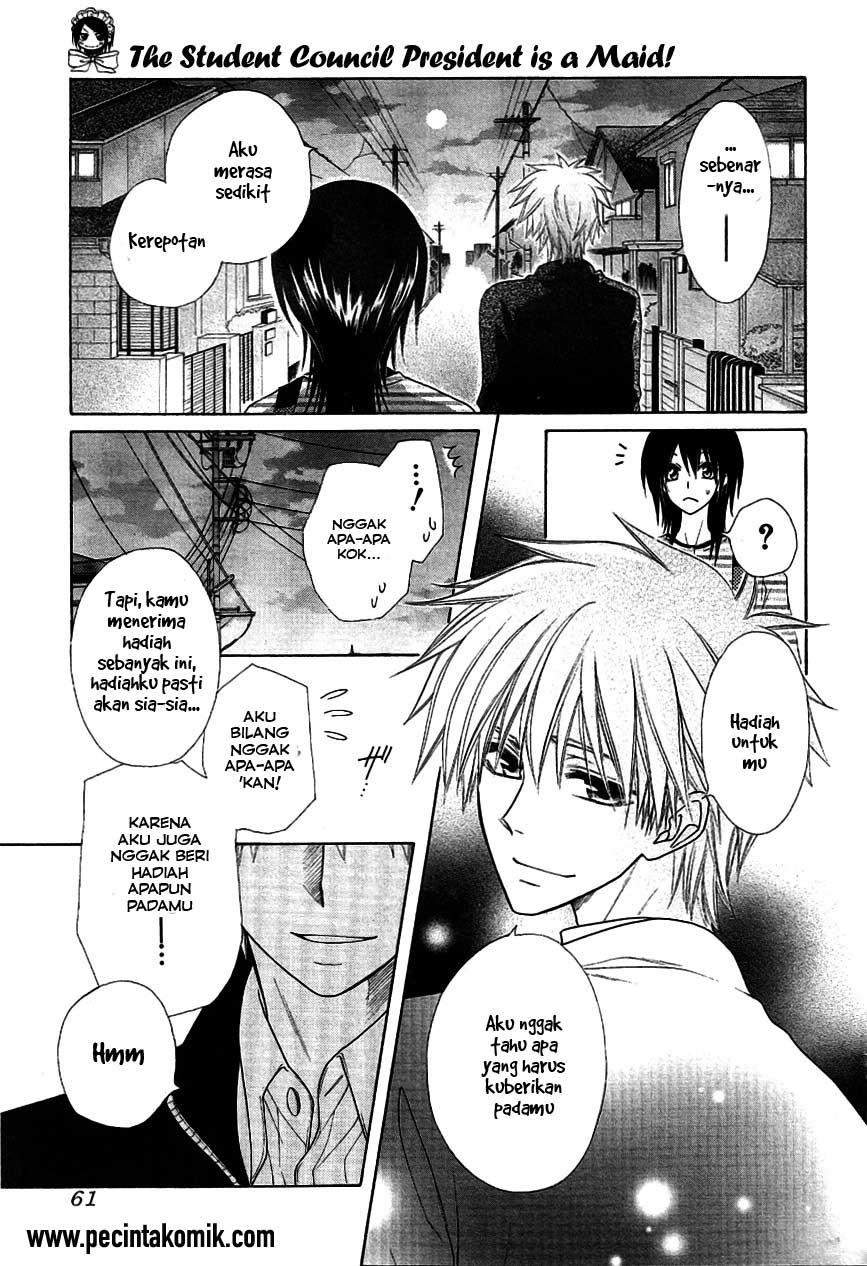 Kaichou wa Maid-sama! Chapter 40 - halaman 38