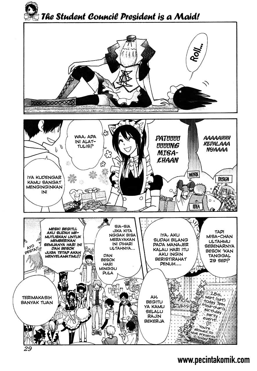 Kaichou wa Maid-sama! Chapter 40 - halaman 6