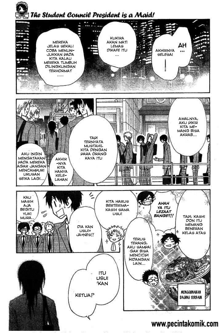 Kaichou wa Maid-sama! Chapter 42 - halaman 28