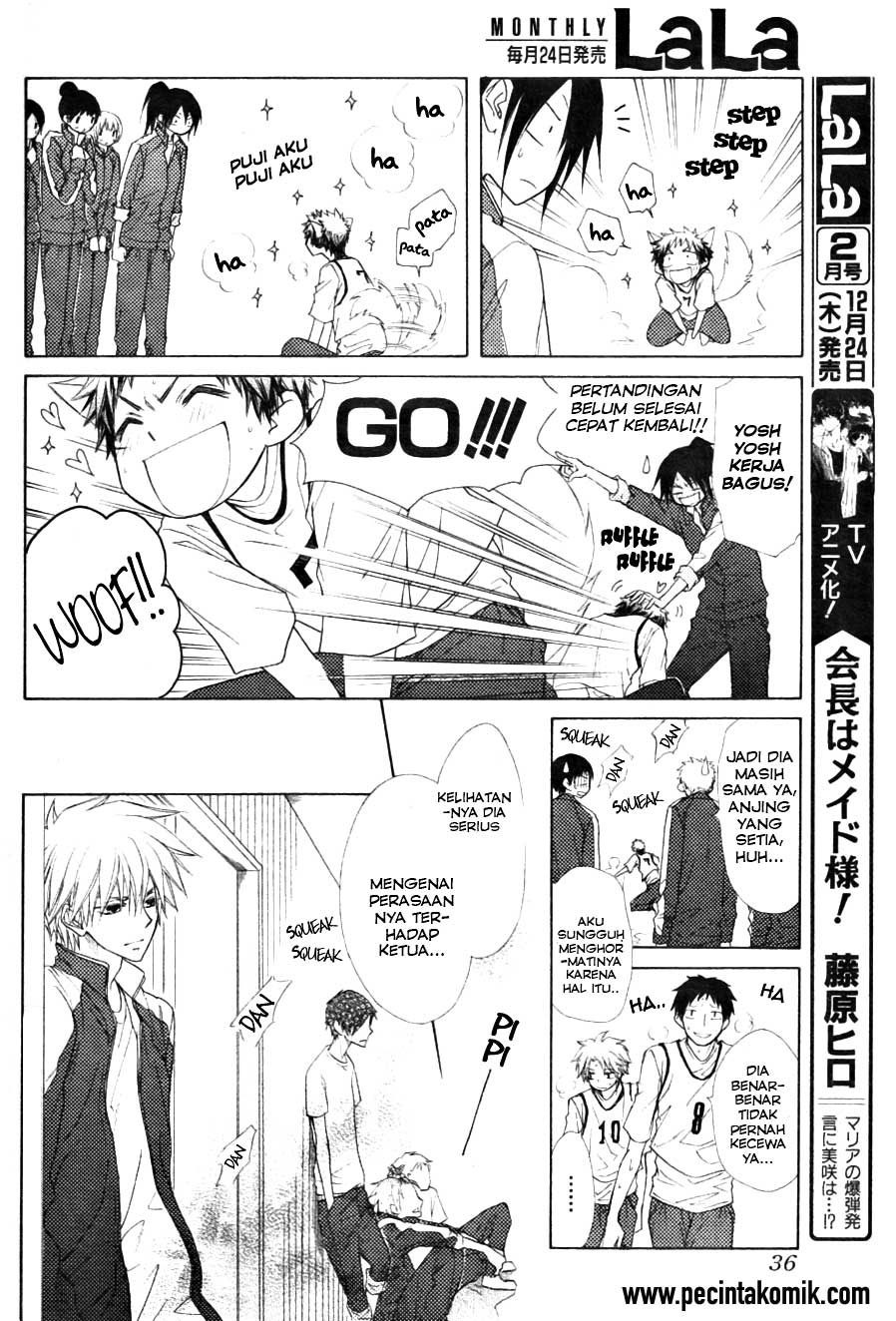 Kaichou wa Maid-sama! Chapter 44 - halaman 12