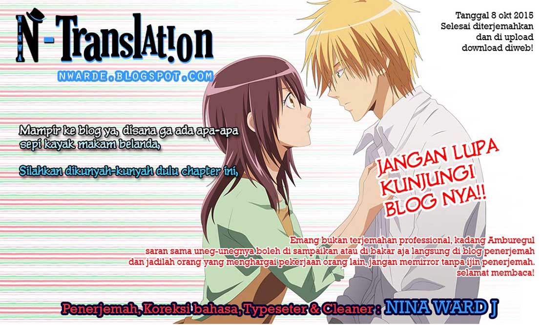 Kaichou wa Maid-sama! Chapter 44 - halaman 33