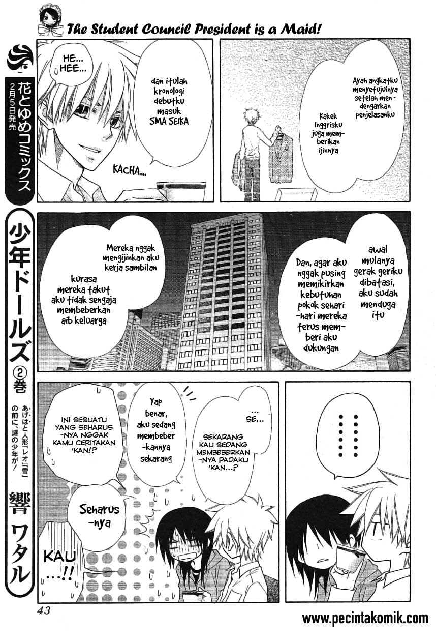 Kaichou wa Maid-sama! Chapter 46 - halaman 24