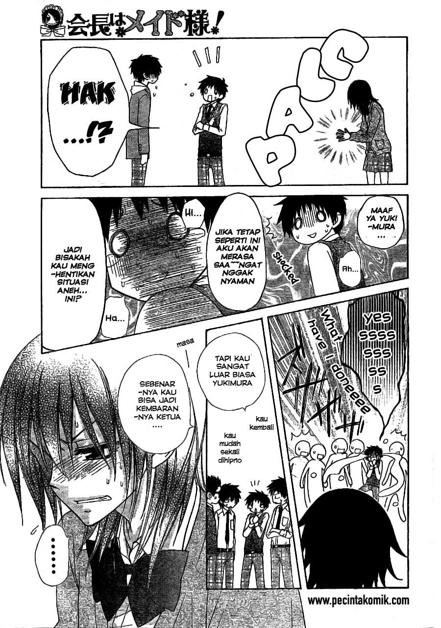Kaichou wa Maid-sama! Chapter 49 - halaman 12