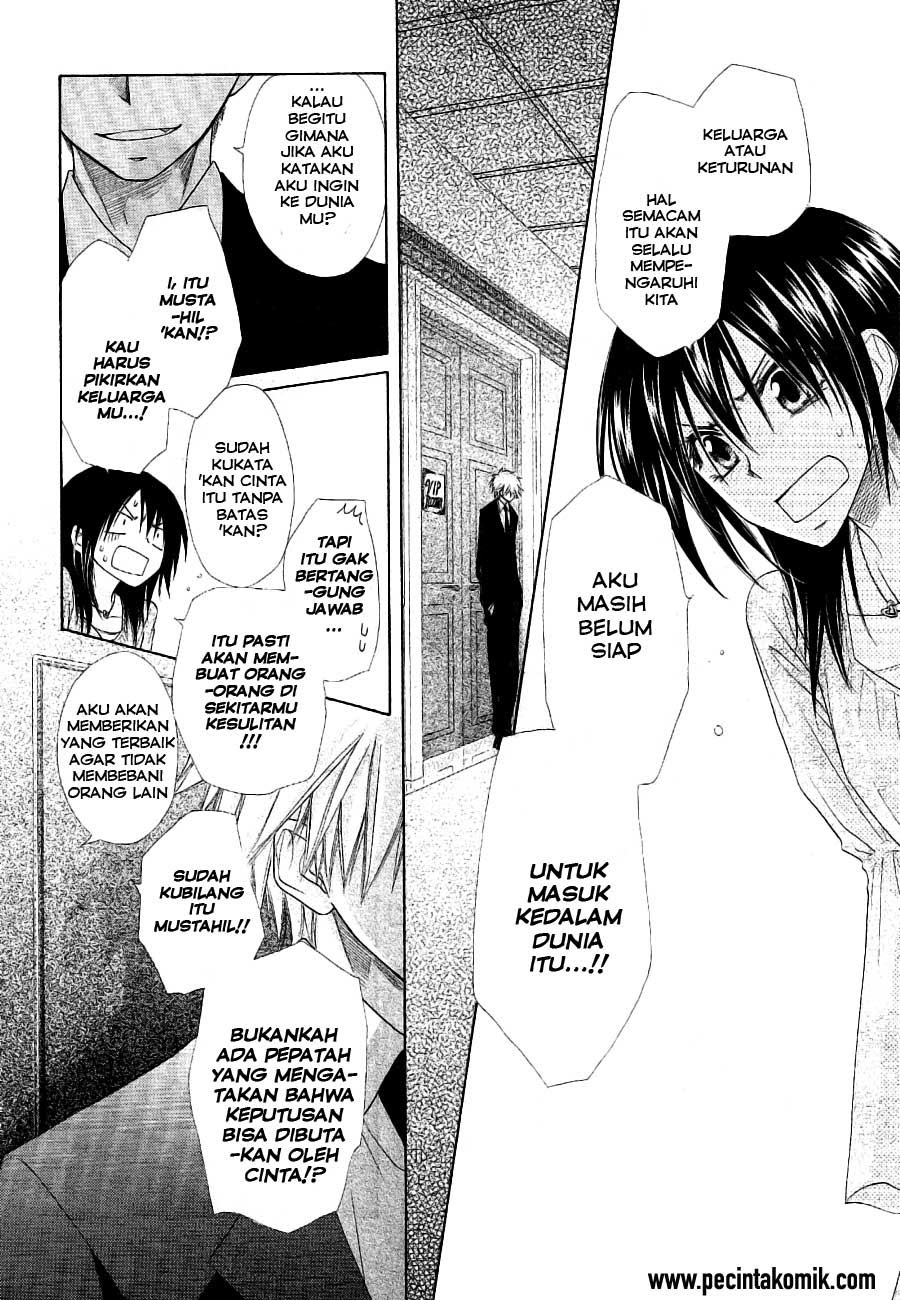 Kaichou wa Maid-sama! Chapter 50 - halaman 17