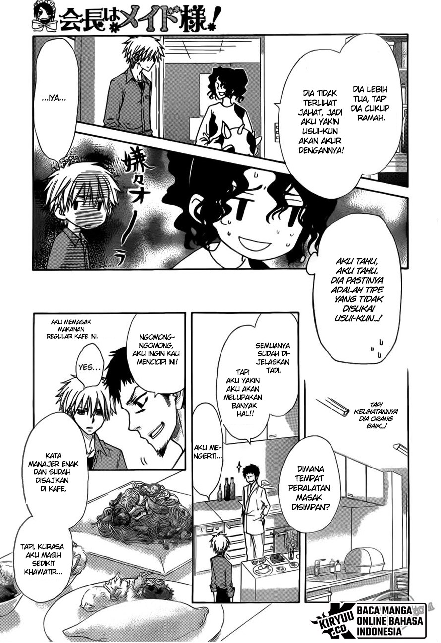 Kaichou wa Maid-sama! Chapter 69 - halaman 17