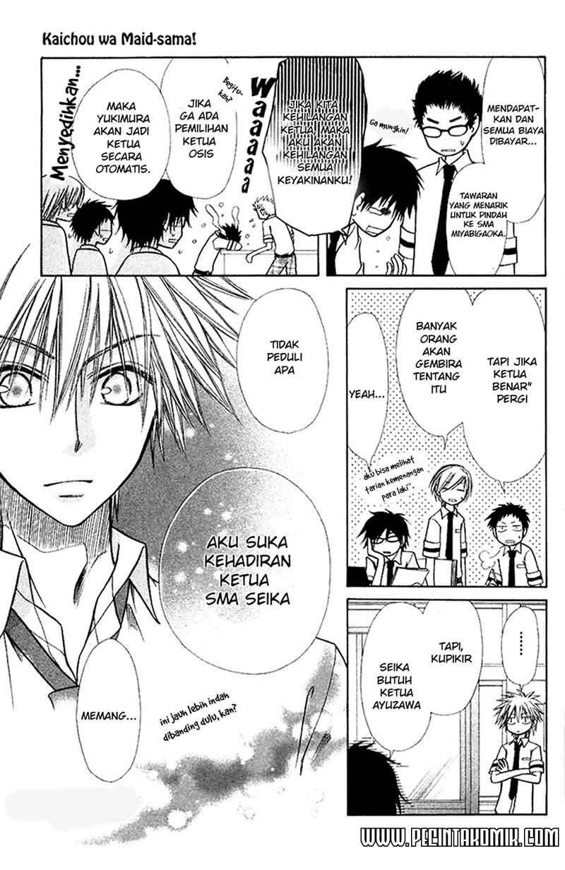 Kaichou wa Maid-sama! Chapter 7 - halaman 15