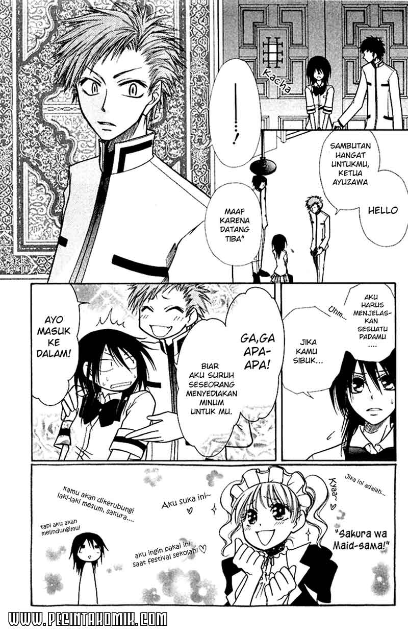 Kaichou wa Maid-sama! Chapter 8 - halaman 4