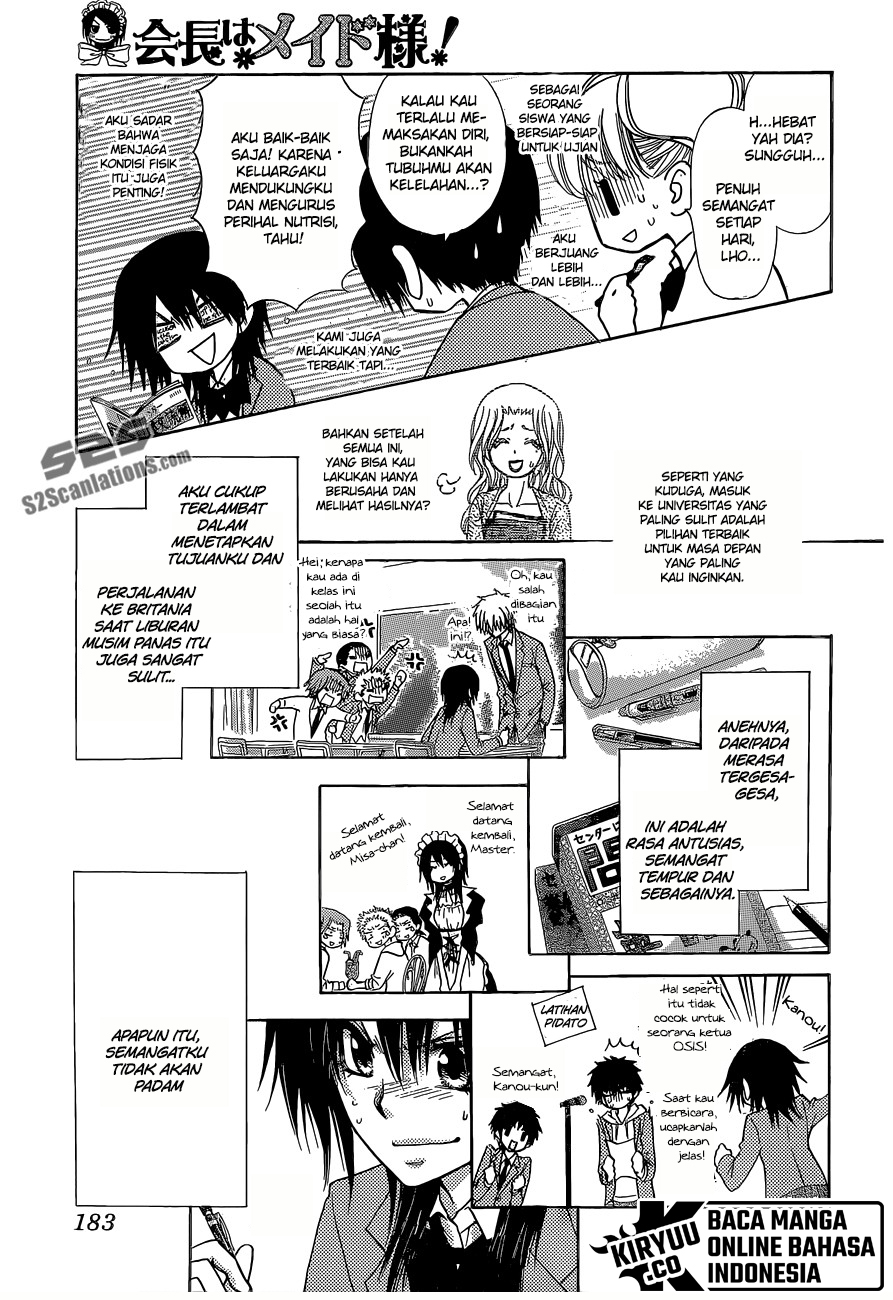 Kaichou wa Maid-sama! Chapter 81 - halaman 22