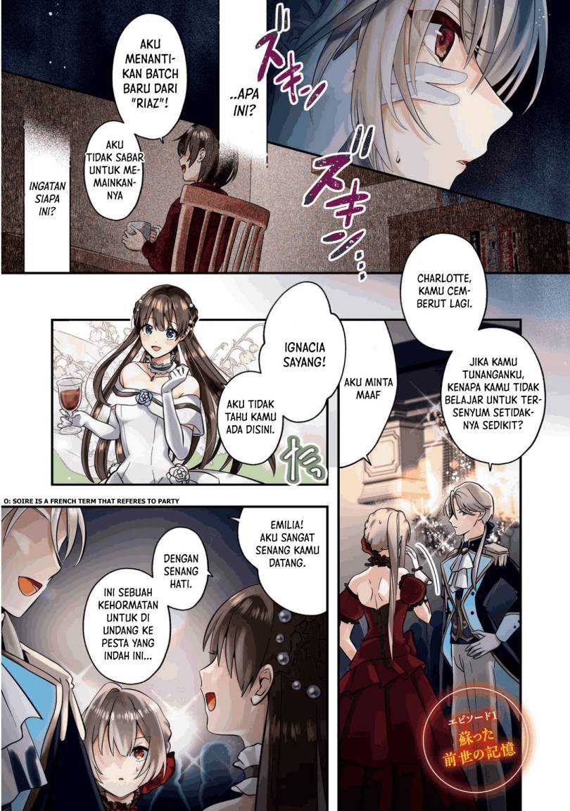 Kaifukushoku no Akuyaku Reijou Chapter 1 - halaman 2
