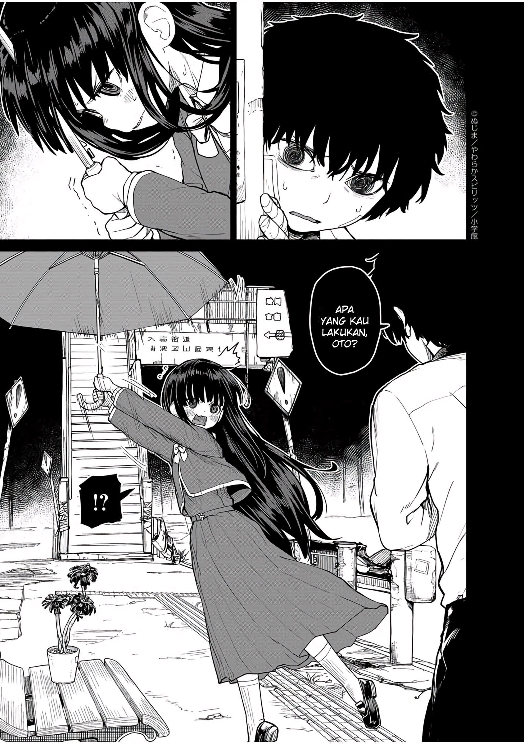 Kaii to Otome to Kamikakushi Chapter 14 - halaman 4