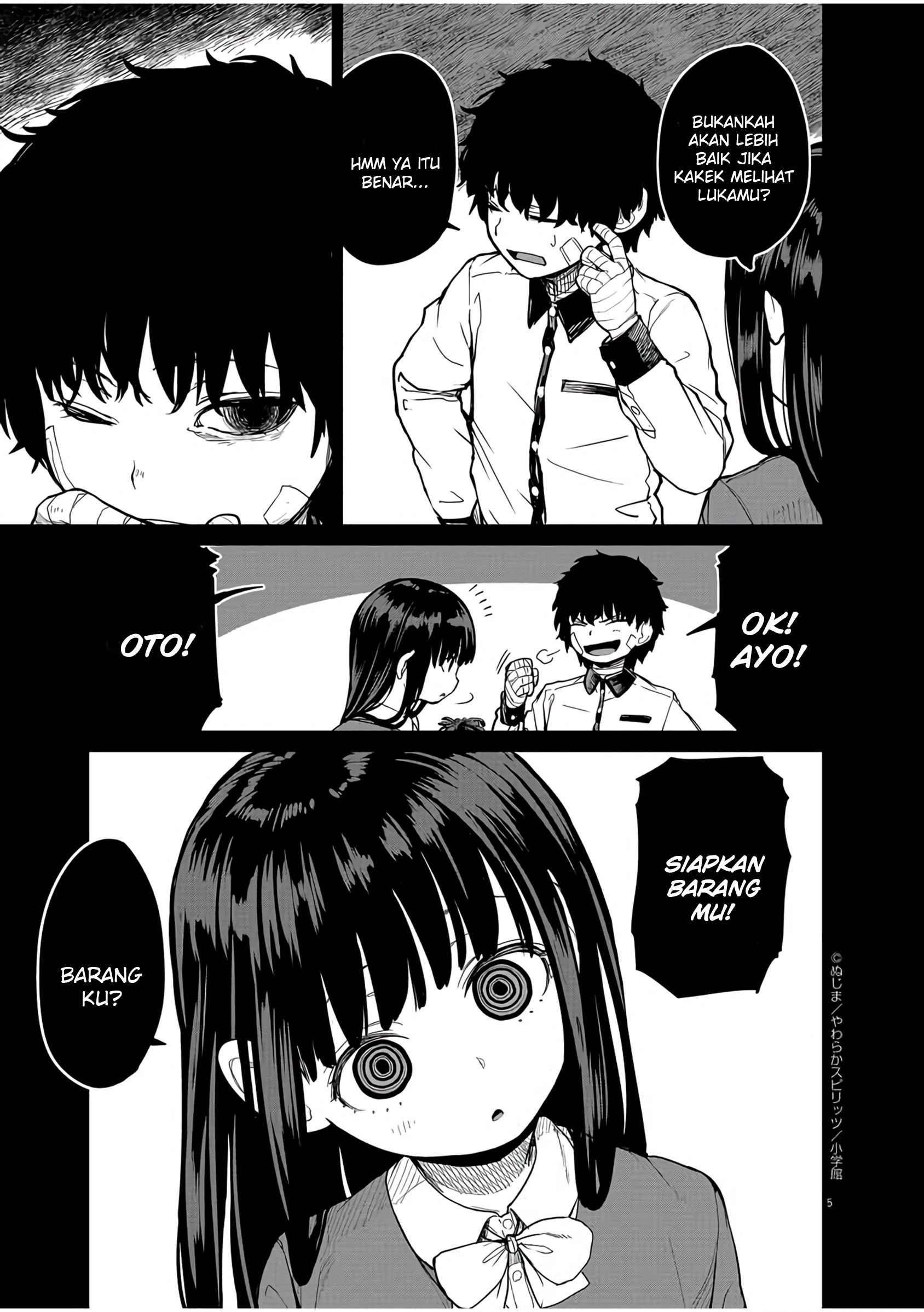 Kaii to Otome to Kamikakushi Chapter 14 - halaman 6