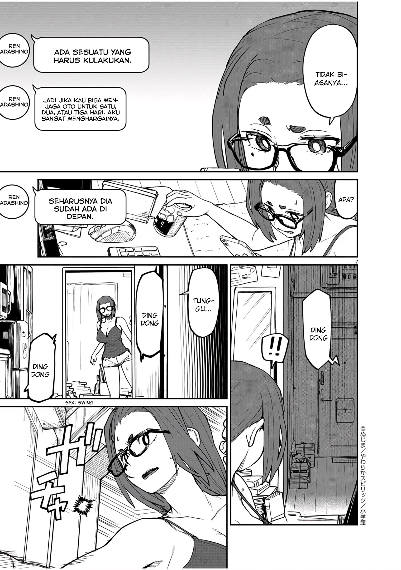 Kaii to Otome to Kamikakushi Chapter 14 - halaman 8
