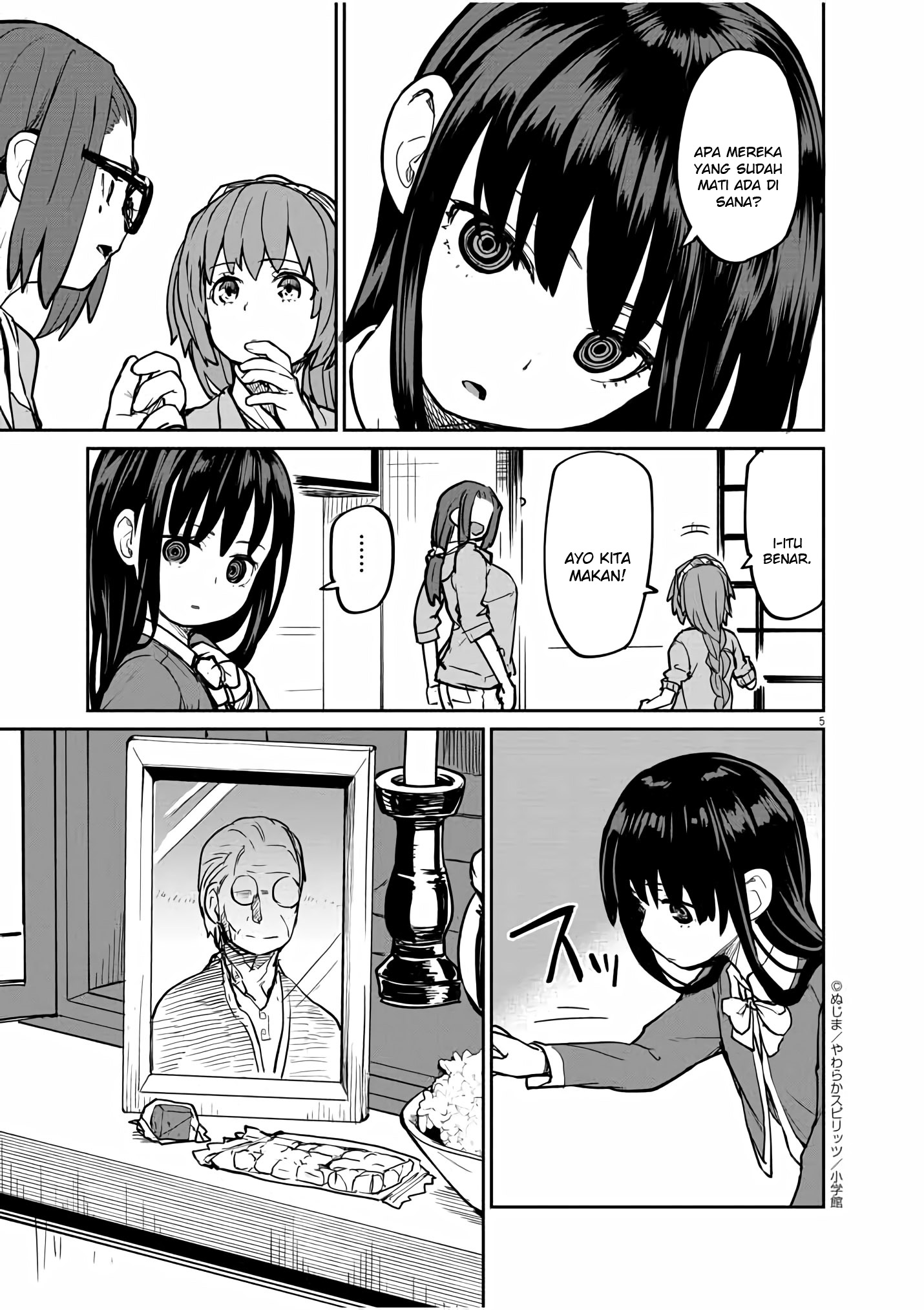 Kaii to Otome to Kamikakushi Chapter 17 - halaman 6