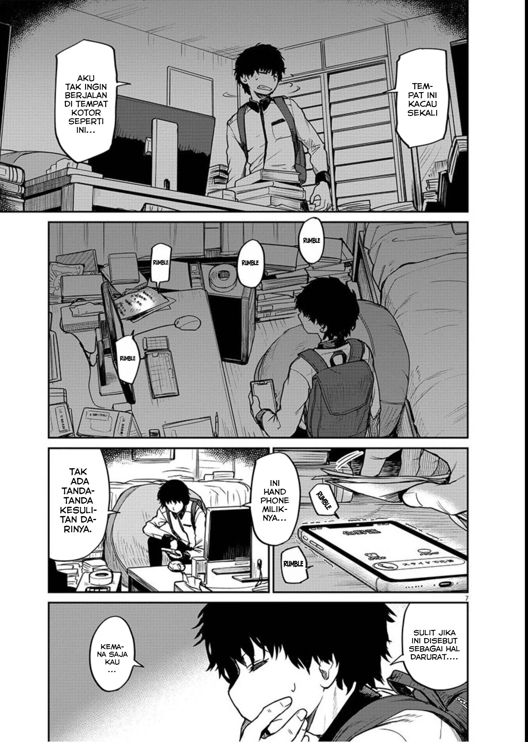 Kaii to Otome to Kamikakushi Chapter 3 - halaman 7