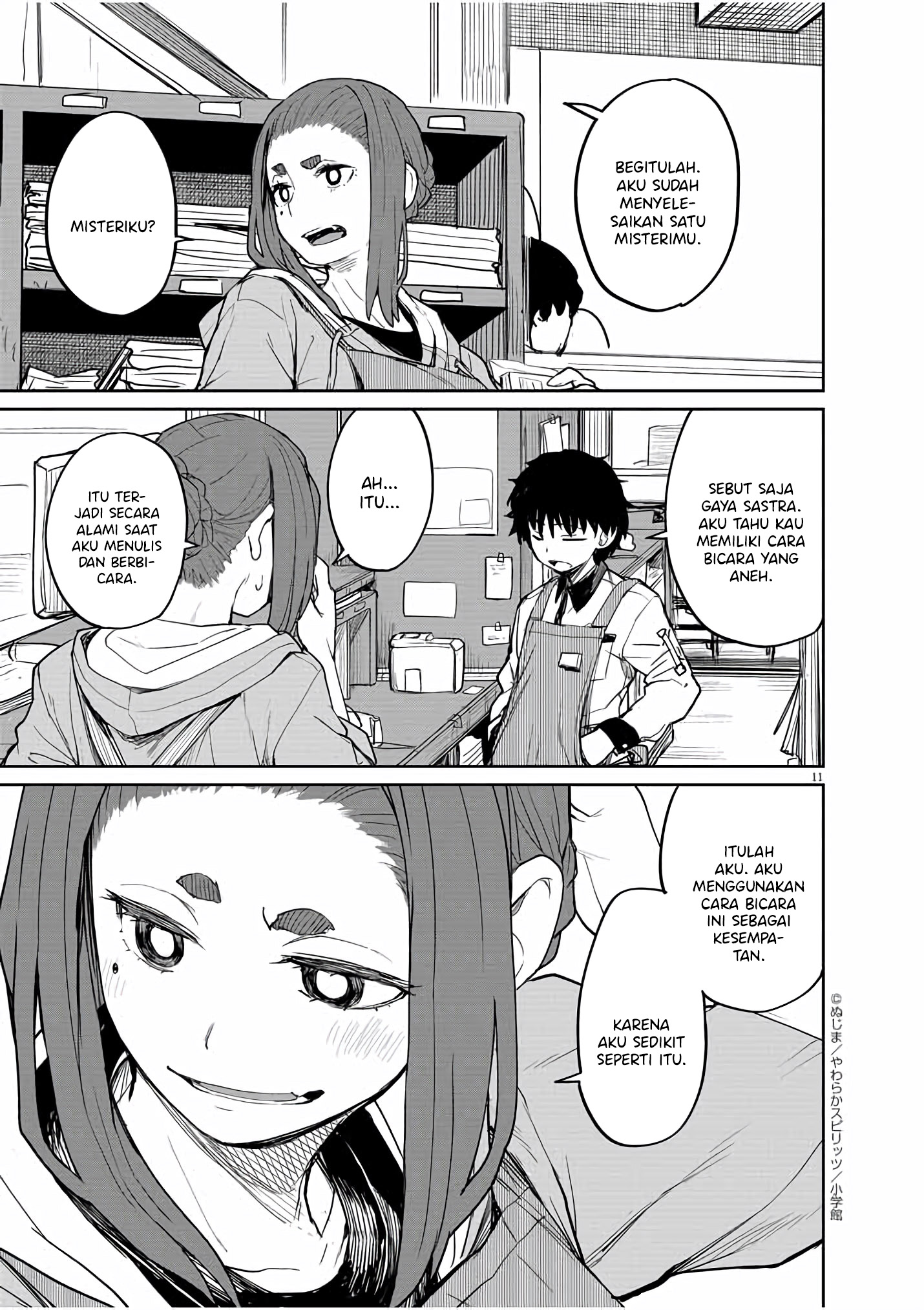 Kaii to Otome to Kamikakushi Chapter 31 - halaman 12