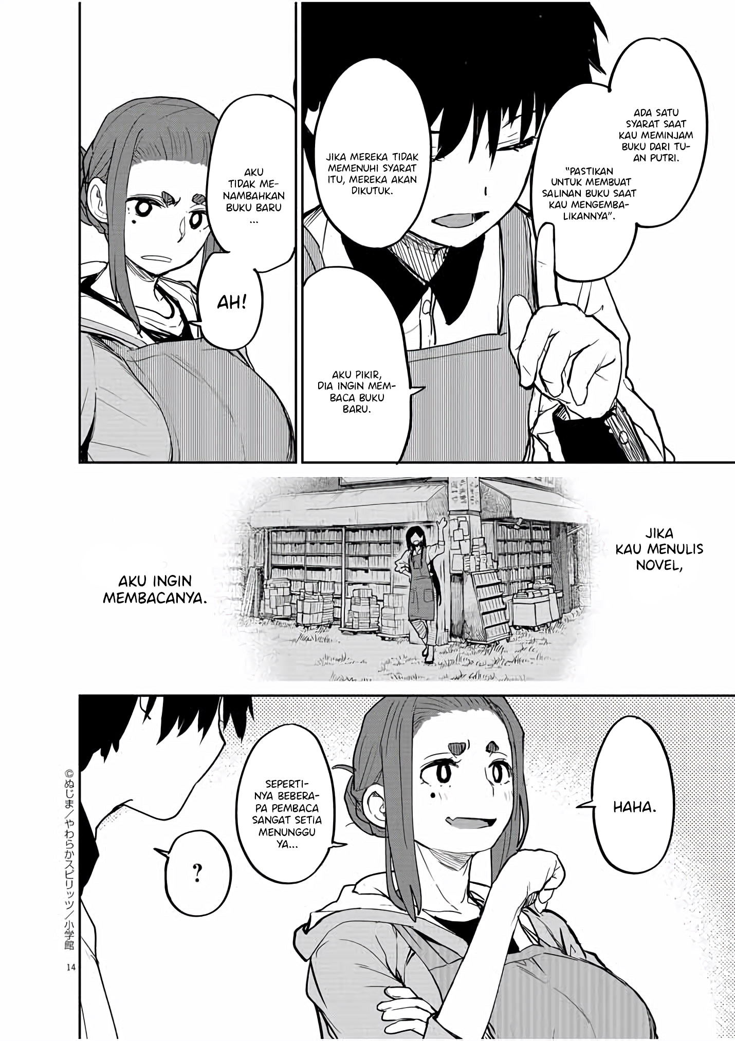 Kaii to Otome to Kamikakushi Chapter 31 - halaman 15